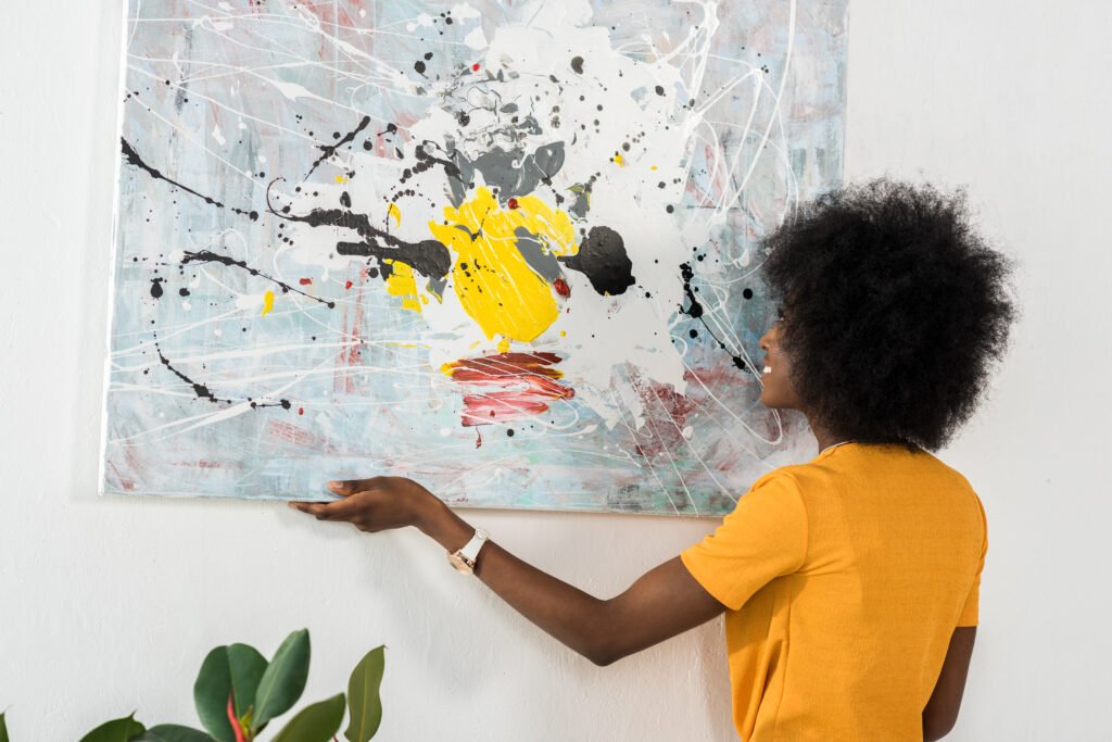 Abstract Art Market